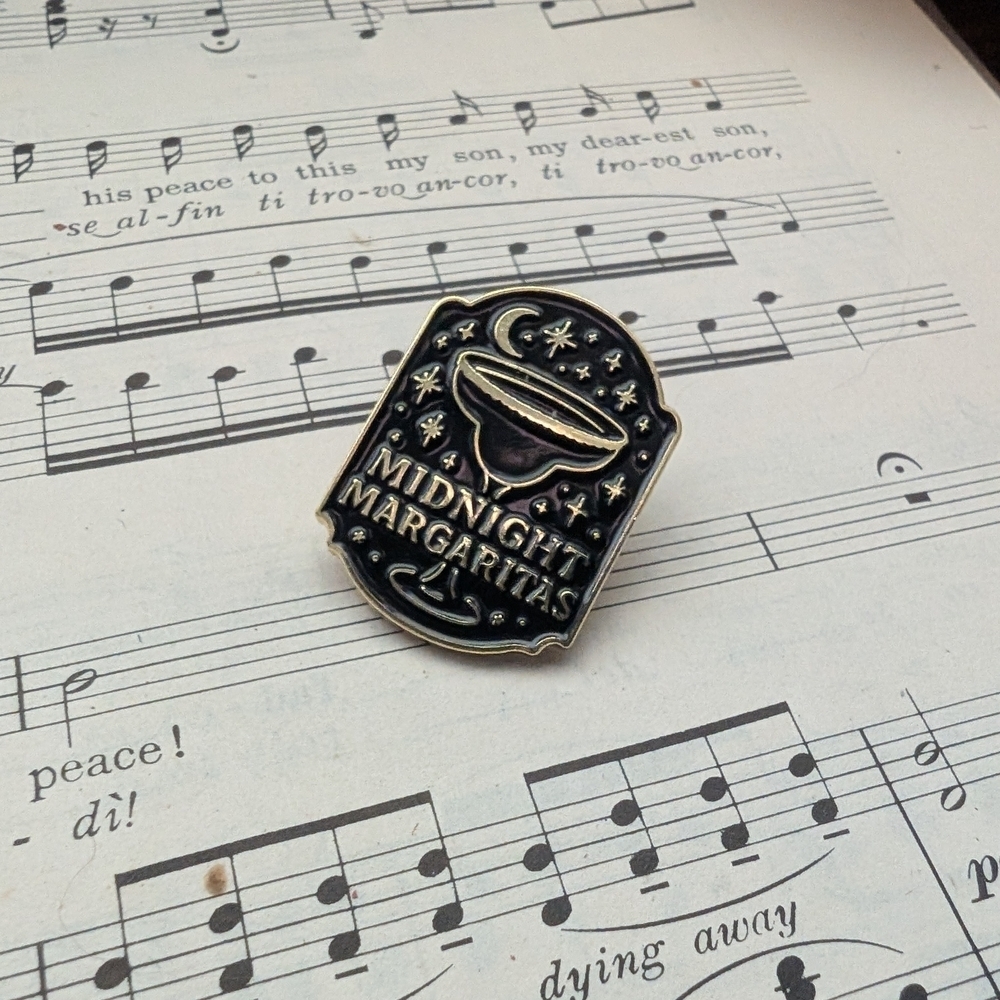 Midnight Margaritas Practical Magic Enamel Pin - Picture 3 of 6